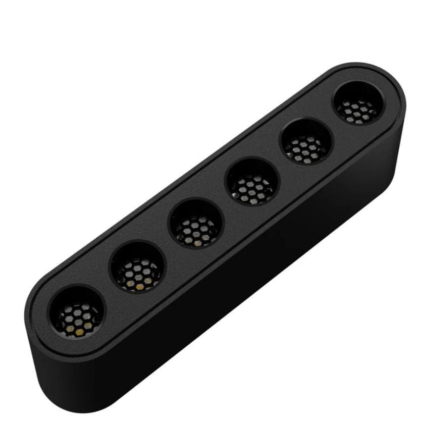 Magnetic track honeycomb grille light