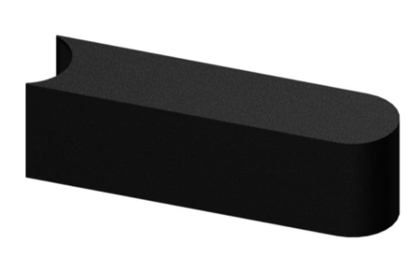 Wire cover box — Black