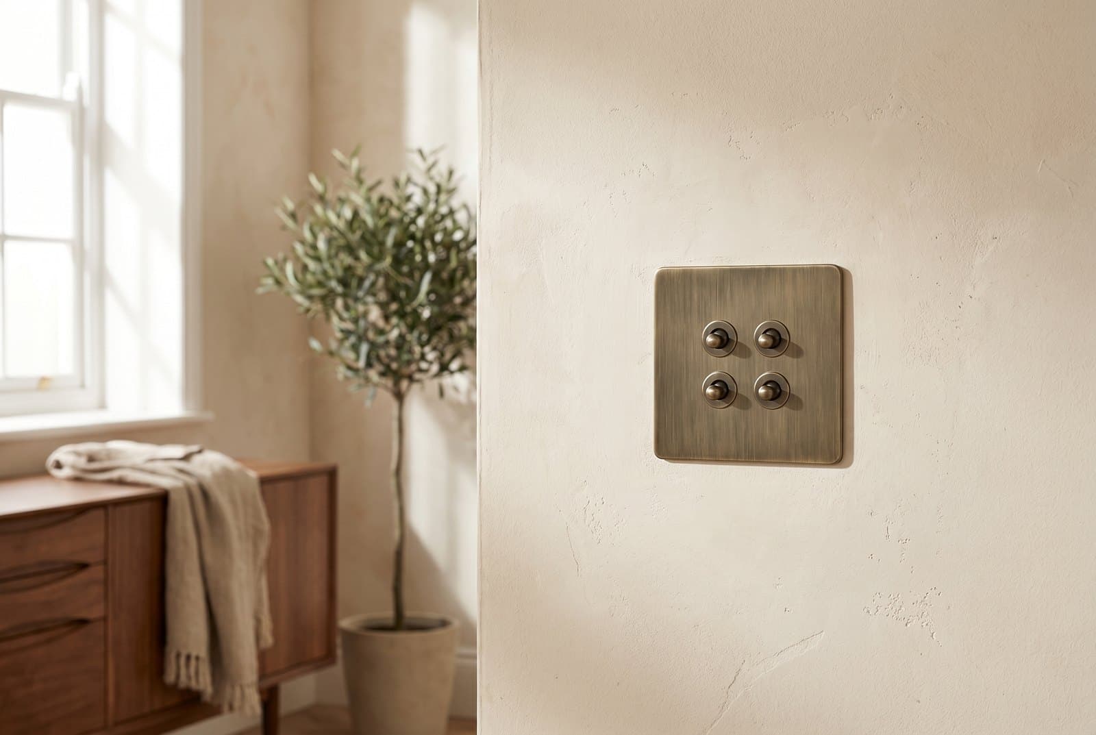 Toggle Switch 4-gang