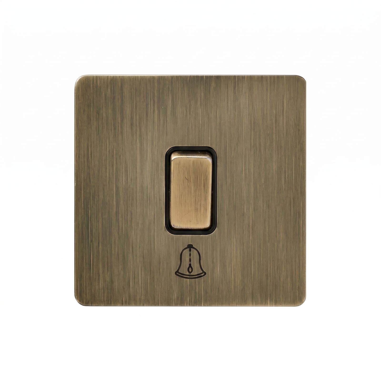 Doorbell Rocker Switch — Geborsteld brons