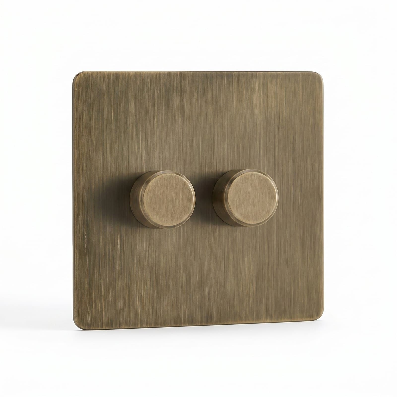 Double Dimmer — Geborsteld brons