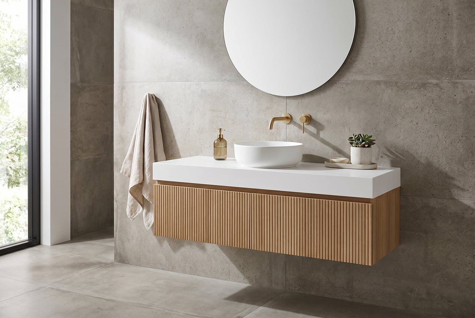 Lavabo suspendu
