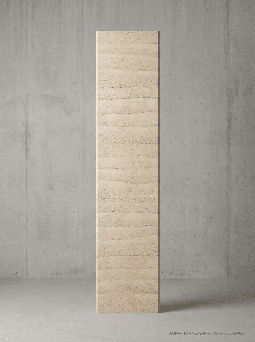 Rampart Rammed Earth Board — Beige