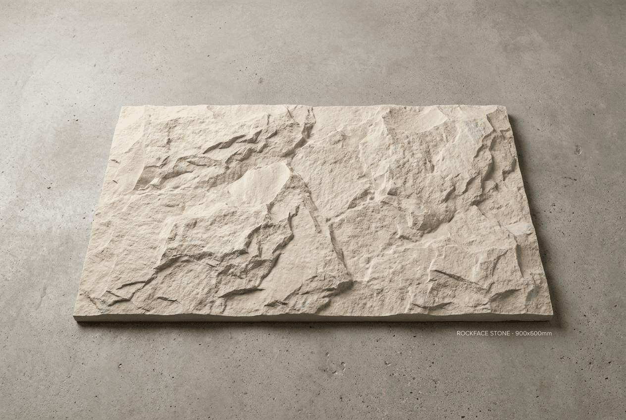 Rockface Stone — Beige