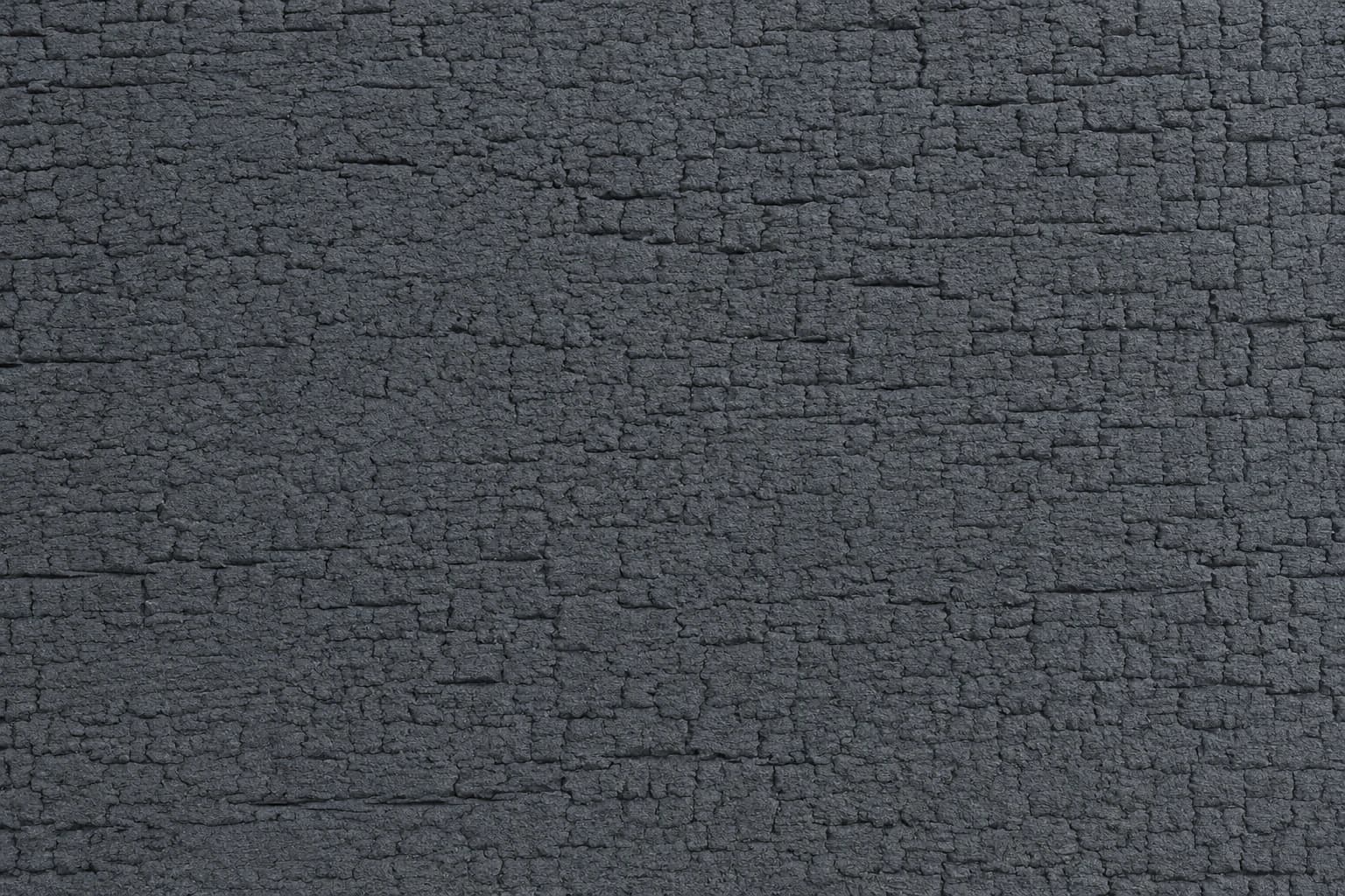 Coarse Charcoal Burnt Wood Board — Dark Grey