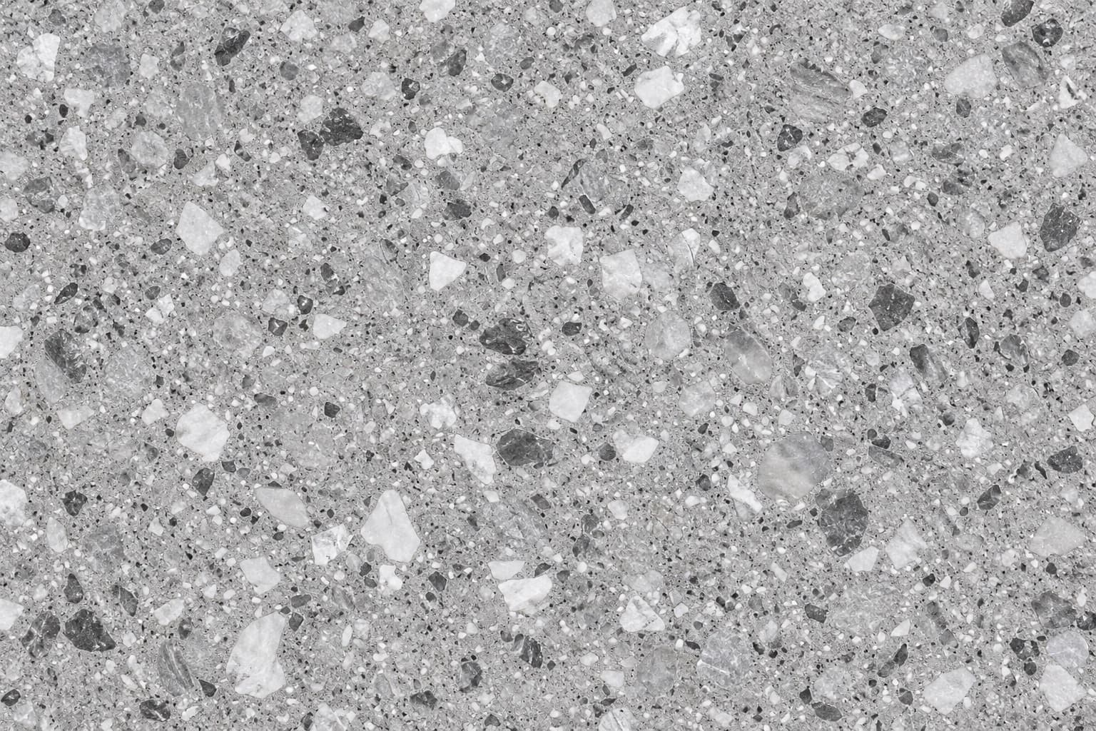 Terrazzo Rough Stone — Light Grey