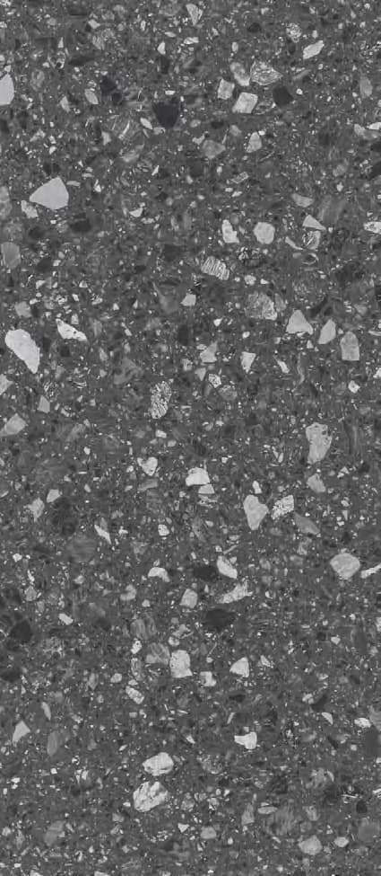 Terrazzo Rough Stone · Dark Grey · MS-053