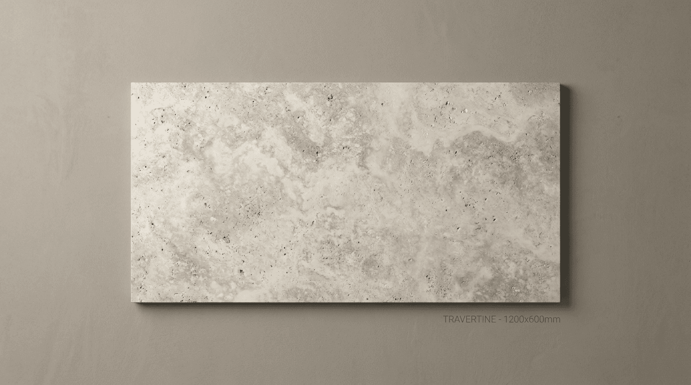 Travertine — Concrete
