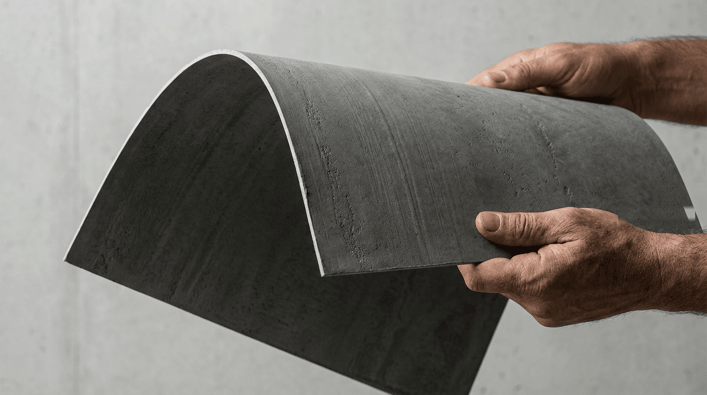 Flexibel Stone — buigzaam paneel