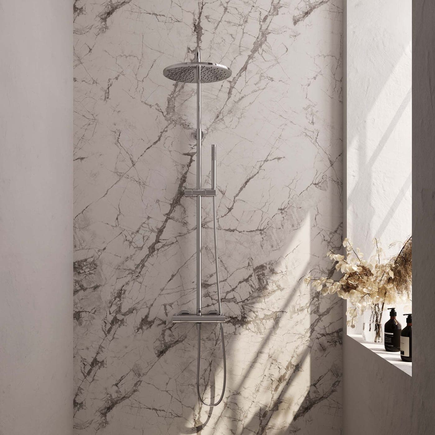 Edition Thermostatische opbouw regendouche